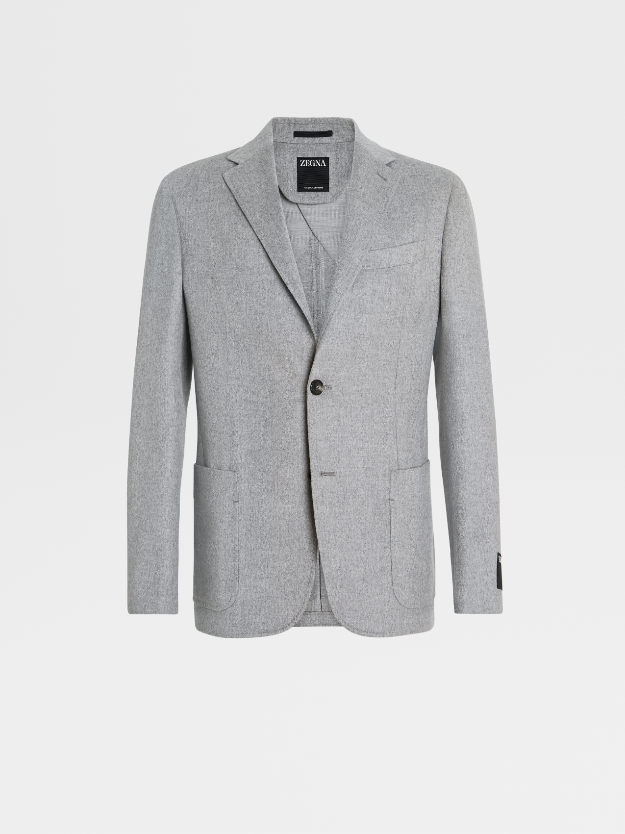 Grey Mélange Oasi Cashmere Blazer